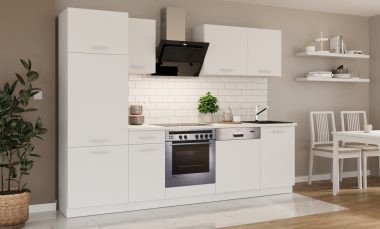 Meble kuchenne Toni biały połysk