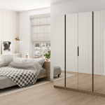 Szafa Kaja 200 cm z lustrem dąb evoke