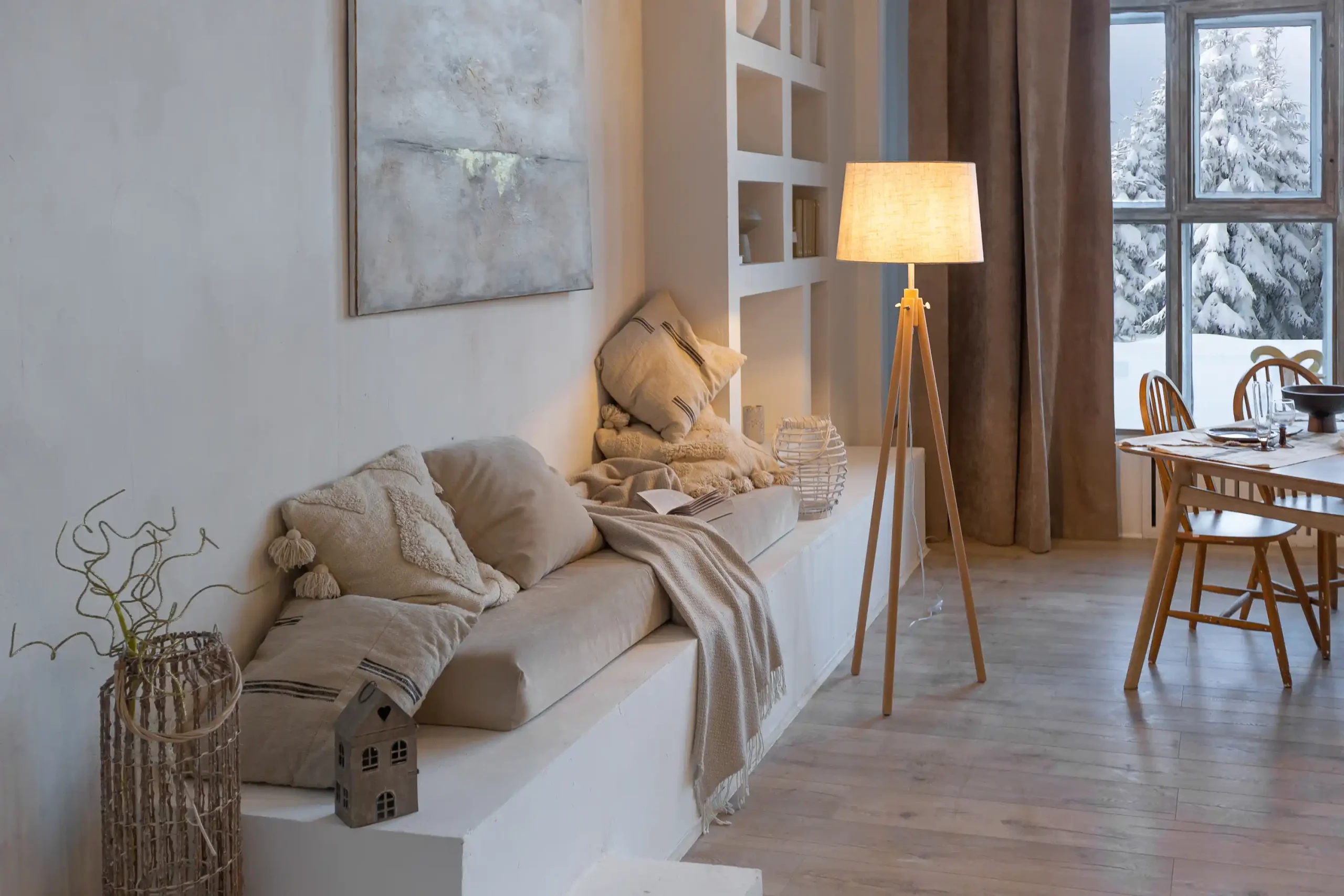 Wnętrze w stylu skandynawskim