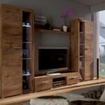 Pojemna meblościanka Rumba XL dąb lefkas