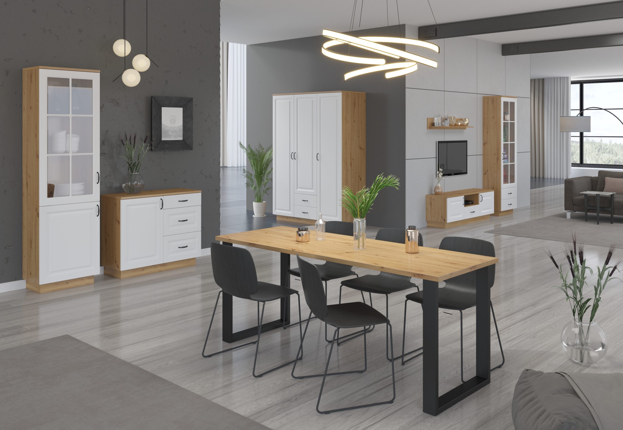 Stół Imperial 185x67 artisan