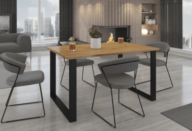 Stół Imperial 138x90 dąb lancelot