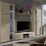 Klasyczna meblościanka Rumba XL dąb sonoma