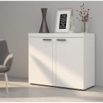 Komoda Rumba dwudrzwiowa biała