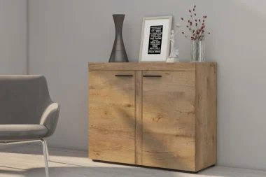 Komoda Rumba dwudrzwiowa dąb lefkas