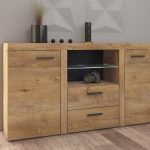 Komoda Rumba dwudrzwiowa z szufladami dąb lefkas