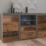 Komoda Rumba dwudrzwiowa z szufladami old matera