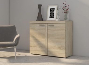 Komoda Rumba dwudrzwiowa dąb sonoma