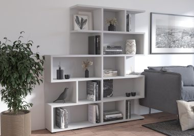 Regał MORE 02+05+01 jasnoszary