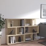 Regał MORE 02+06+02 dąb sonoma