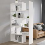 Regał KAROL 188 cm biały mat