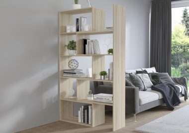 Regał KAROL 188 cm dąb sonoma