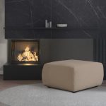 Pufa Lambi beżowa boucle