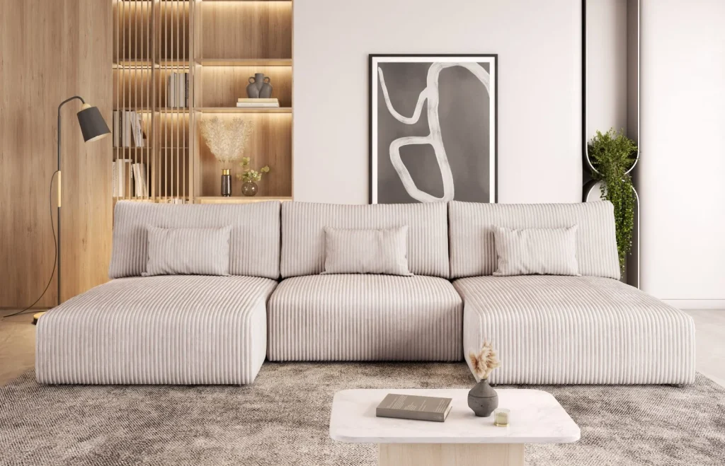 Duży narożnik modułowy U