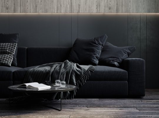 Ciemne kolory ścian – czy warto je stosować w aranżacji domu i mieszkania?
