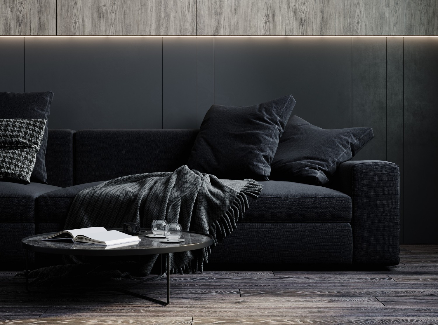 Ciemne kolory ścian – czy warto je stosować w aranżacji domu i mieszkania?