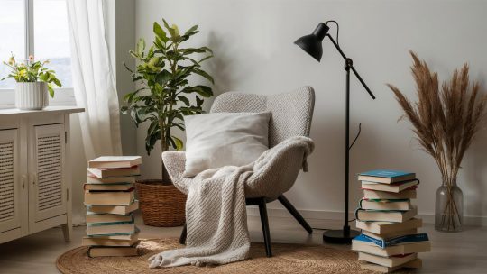 Aranżacja kącika do czytania