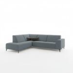 Narożnik Eternis lewy L-kształtny szary szenil