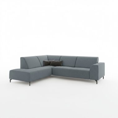 Narożnik Eternis lewy L-kształtny szary szenil